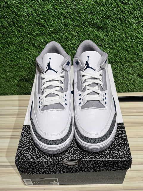 Jordan 3 Retro Midnight Navy Sz 10.5