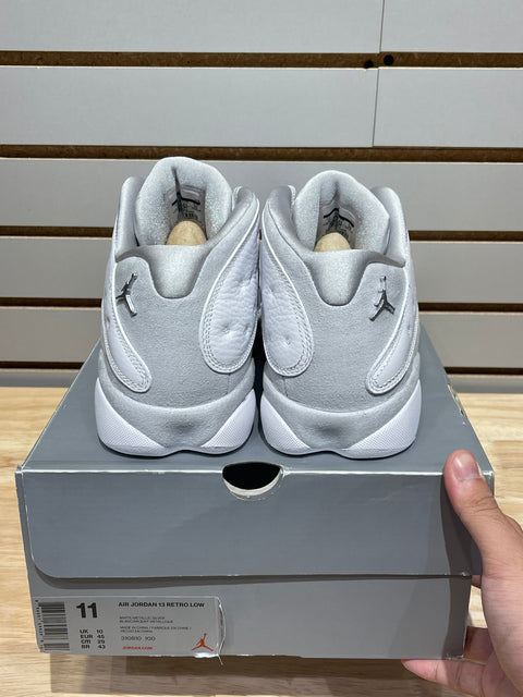 Jordan 13 Retro Low Pure Platinum Sz 11