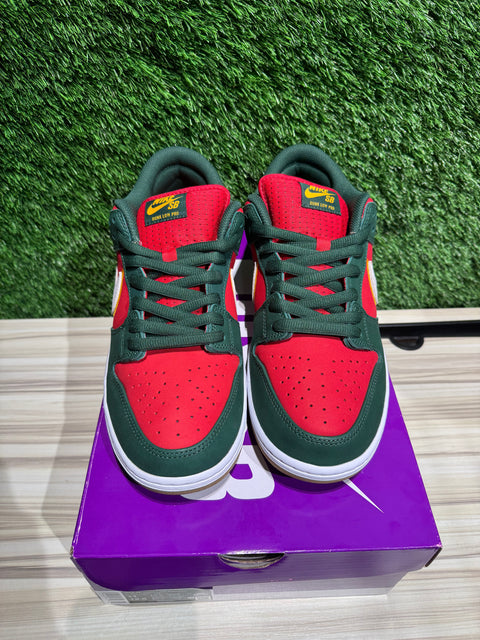 Nike SB Dunk Low Pro PRM Seattle Supersonics Sz 11