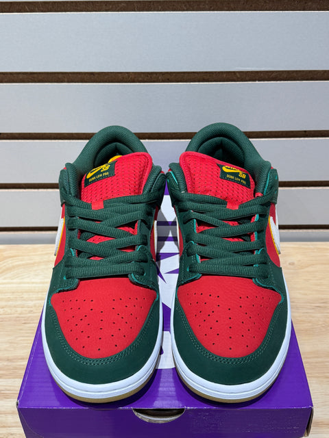 Nike SB Dunk Low Pro PRM Seattle Supersonics Sz 10