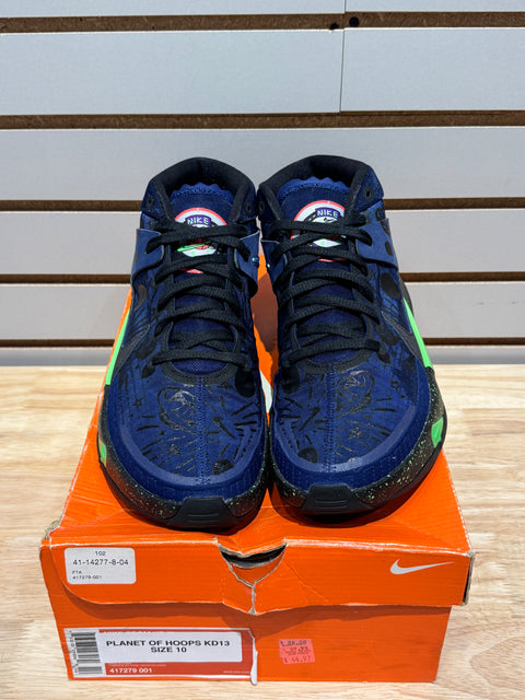 Nike KD 13 Planet of Hoops Sz 10