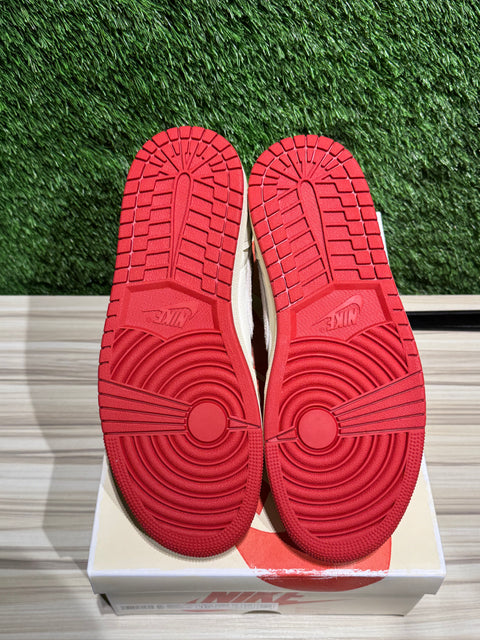 Jordan 1 Retro High Rare Air Sail Cinnabar (Women's) Sz 9M