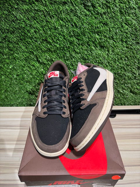 Jordan 1 Retro Low OG SP Travis Scott Mocha Sz 10.5