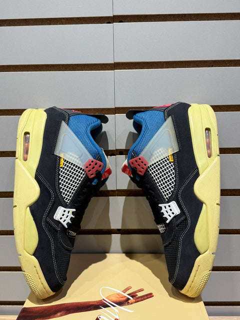 Jordan 4 Retro Union Off Noir Sz 10.5