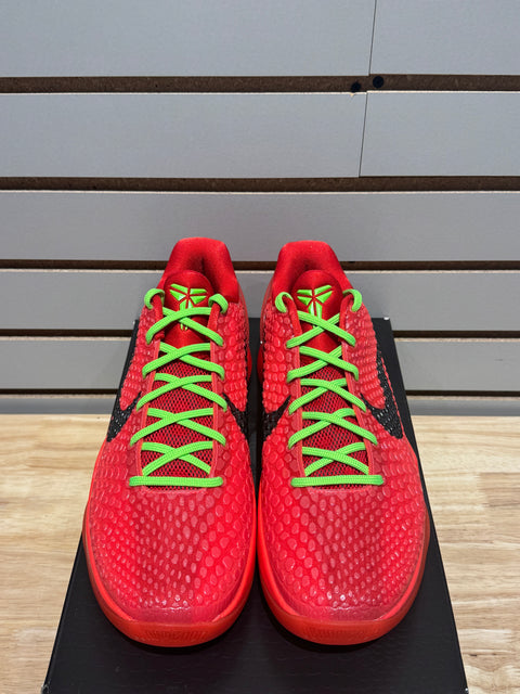 Nike Kobe 6 Protro Reverse Grinch Sz 9.5