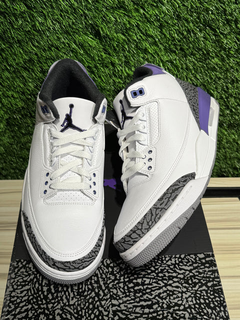 Jordan 3 Retro Dark Iris Sz 11M