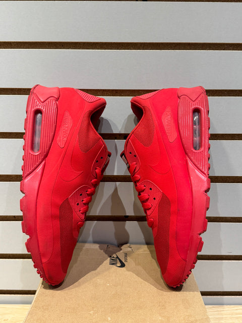 Nike Air Max 90 Hyperfuse Independence Day Red Sz 12