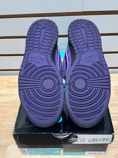 Nike SB Dunk Low Concepts Purple Lobster Sz 9.5