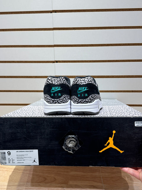 Jordan 3 Retro & Nike Air Max 1 atmos Pack Sz 9