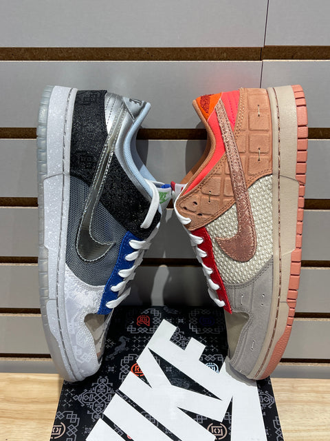 Nike Dunk Low SP What The CLOT Sz 7.5