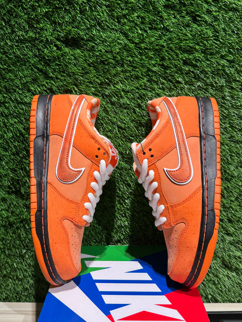Nike SB Dunk Low Concepts Orange Lobster Sz 8