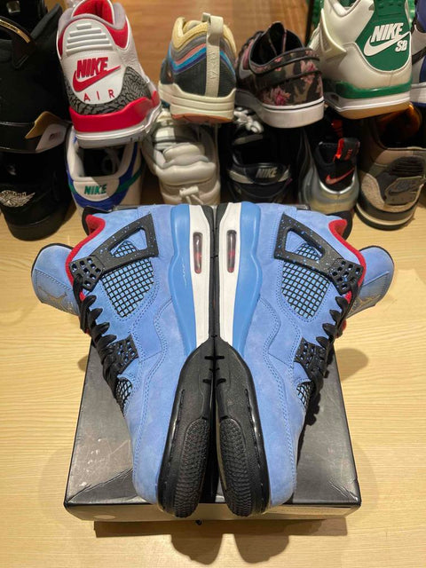 Jordan 4 Retro Travis Scott Cactus Jack Sz 10