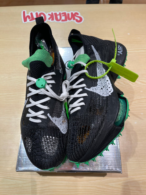 DS Off White Flyknit Tempo Sz 10