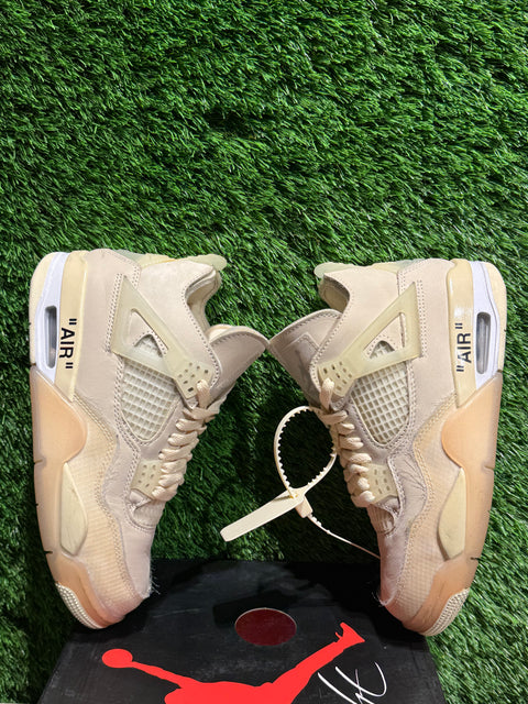 Jordan 4 Retro Off-White Sail (Women's) Sz 4.5M/6W