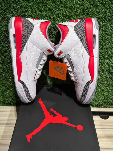 Jordan 3 Retro Fire Red (2022) Sz 10.5