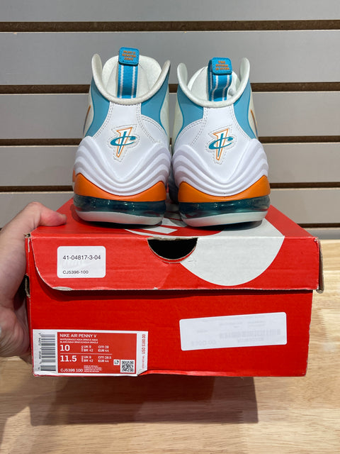 Nike Air Penny 5 Dolphins (2020) Sz 10M