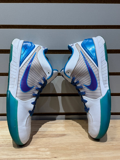Nike Kobe 4 Protro Draft Day Hornets Sz 11