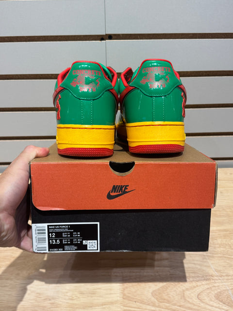 Nike Air Force 1 Low Lil Yachty Concrete Boys Lucky Green Sz 12