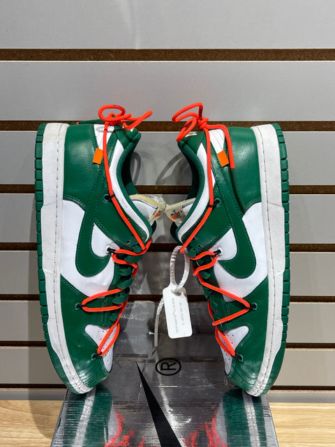 Nike Dunk Low Off-White Pine Green Sz 10.5
