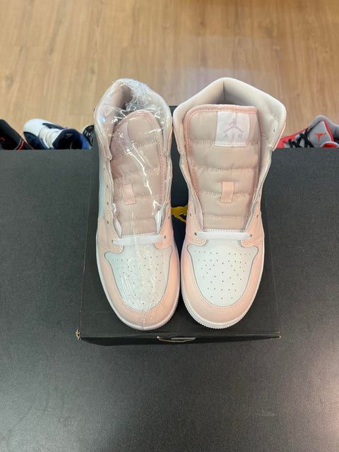 Jordan 1 Mid Pink Wash (GS) Sz 7Y