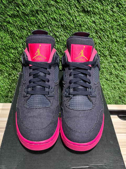 Denim Air Jordan 4 GS Sz 9Y