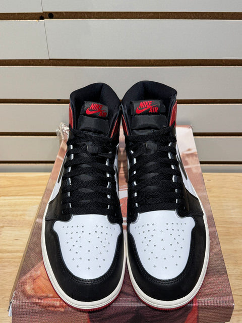 Jordan 1 Retro High OG Black Toe Reimagined Sz 11
