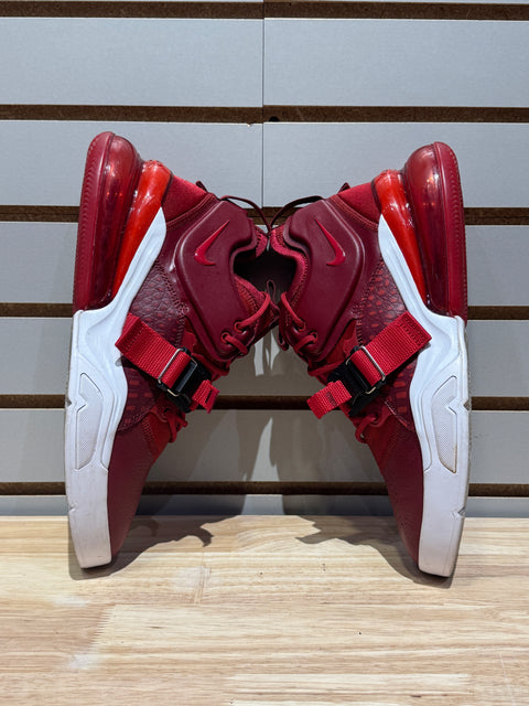 Nike Air Force 270 Red Croc Sz 9