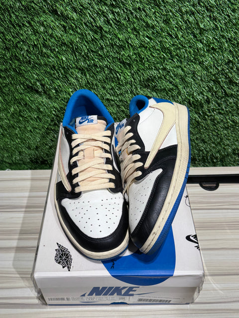 Jordan 1 Retro Low OG SP Fragment x Travis Scott Sz 10M