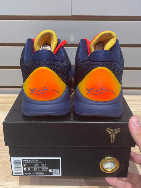 Nike Kobe 5 Protro Caitlin Clark Indiana Fever Sz 7
