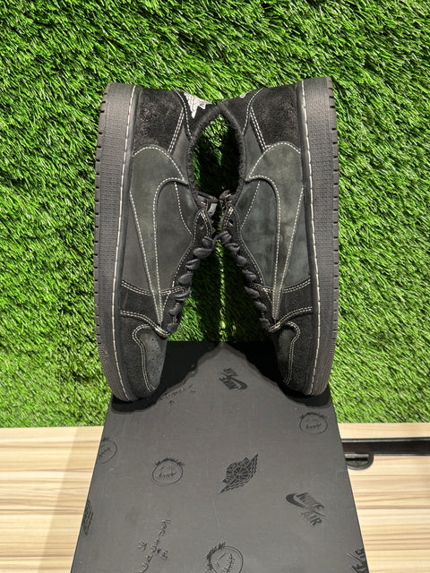 Jordan 1 Retro Low OG SP Travis Scott Black Phantom Sz 8.5