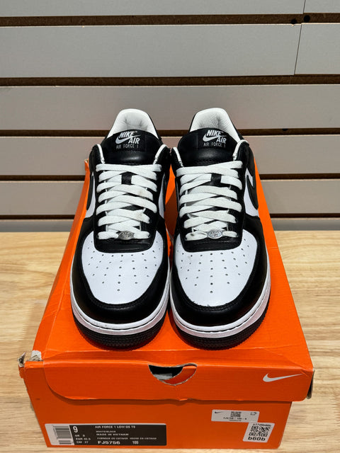 Nike Air Force 1 Low QS Terror Squad Blackout Sz 9