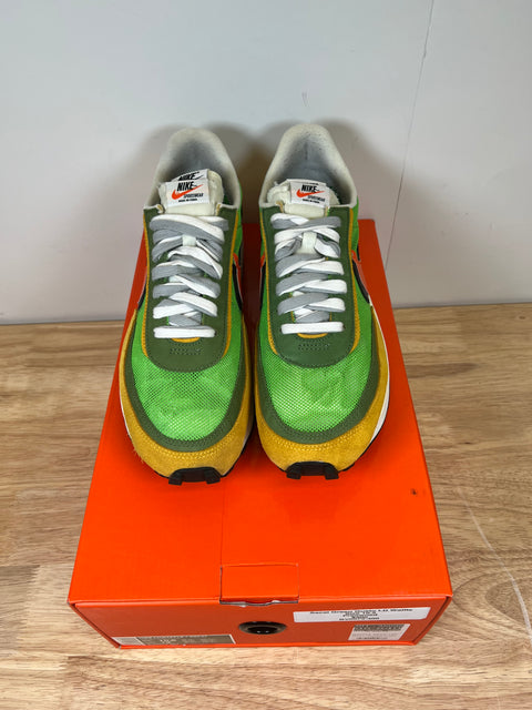 Sacai Green Gusto Nike LD Waffle Sz 10.5