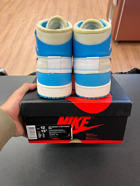 Jordan 1 Retro High Off-White University Blue