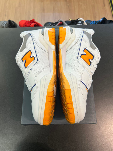 New Balance 550 White Vibrant Orange