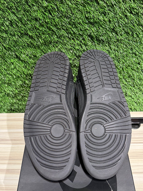 Jordan 1 Retro Low OG SP Travis Scott Black Phantom Sz 9.5