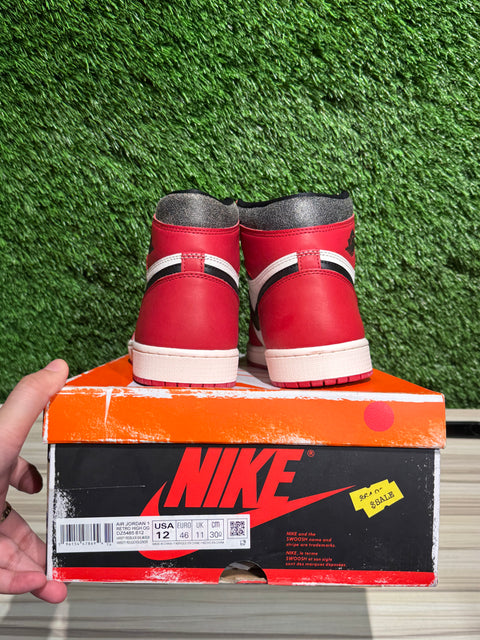 Jordan 1 Retro High OG Chicago Lost and Found Sz 12