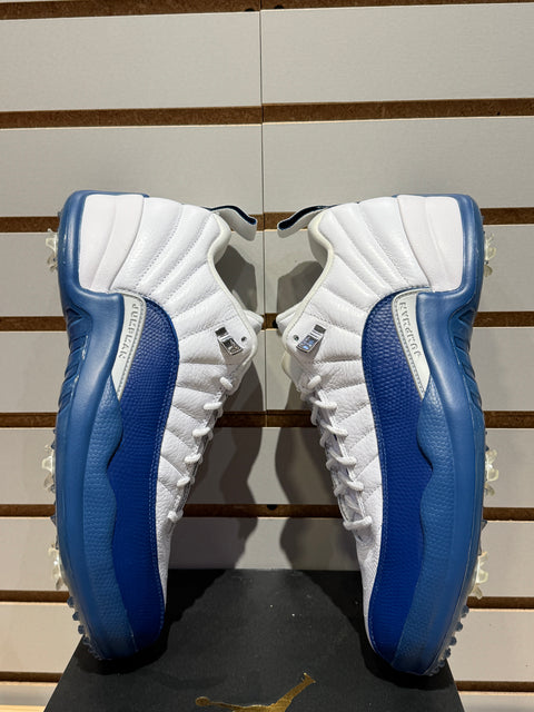 Jordan 12 Retro Low Golf French Blue Sz 11