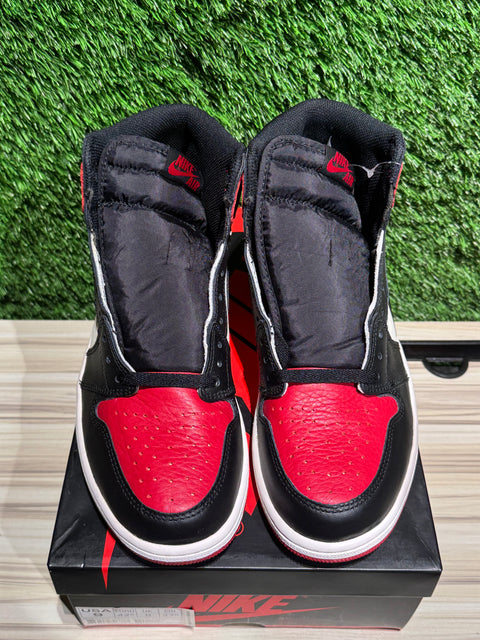 Jordan 1 Retro High Bred Toe Sz 9M