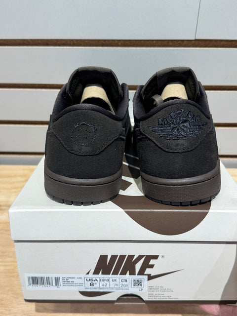 Jordan 1 Retro Low OG SP Travis Scott Velvet Brown Sz 8.5