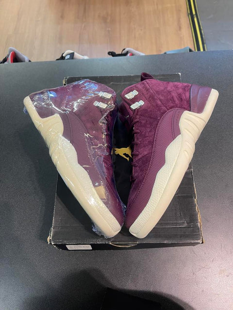 Jordan 12 Retro Bordeaux (GS) Sz 6Y/7.5W