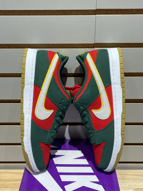 Nike SB Dunk Low Pro PRM Seattle Supersonics Sz 10