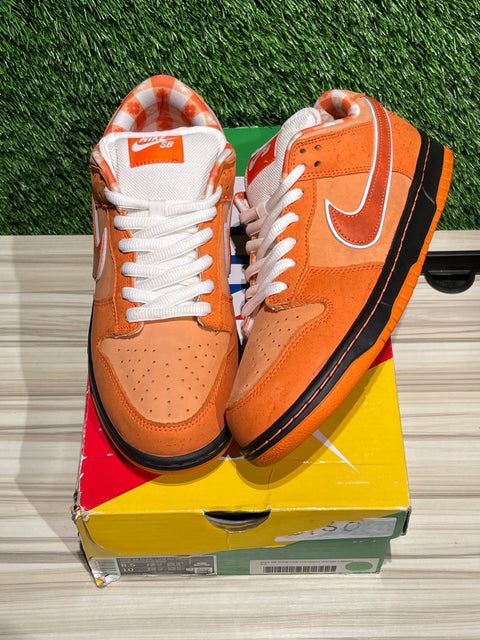 Nike SB Dunk Low Concepts Orange Lobster Sz 8.5M