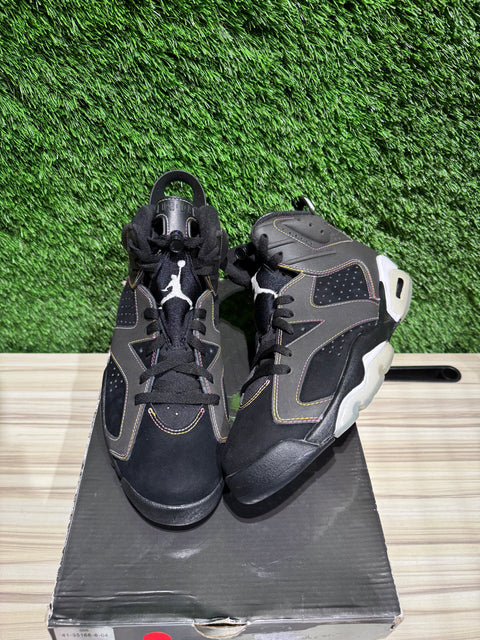 Jordan 6 Retro Lakers Sz 9.5