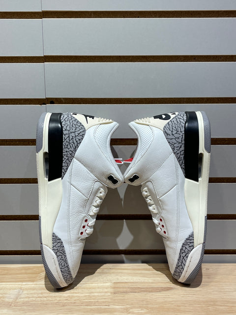 Jordan 3 Retro White Cement Reimagined Sz 11.5