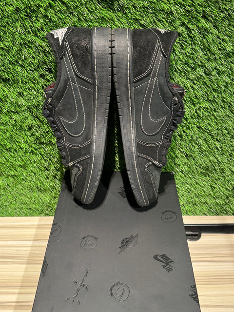 Jordan 1 Retro Low OG SP Travis Scott Black Phantom Sz 8.5