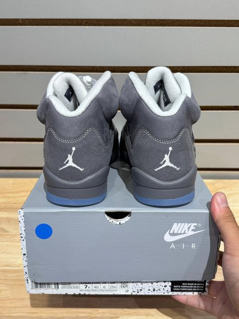Jordan 5 Retro Wolf Grey (2026) (GS) Sz 7Y