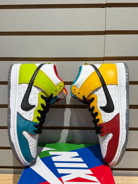 Nike SB Dunk High Pro froSkate All Love Sz 8.5