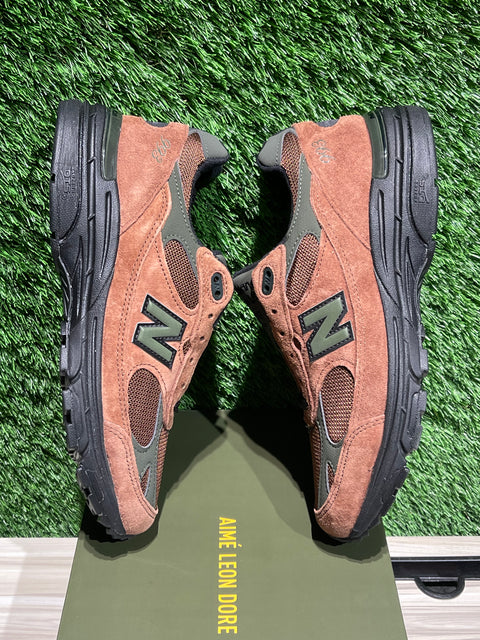 New Balance 993 Aime Leon Dore Brown Sz 8