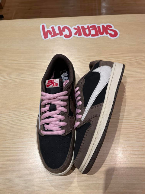 Jordan 1 Retro Low OG SP Travis Scott Mocha Sz 8M