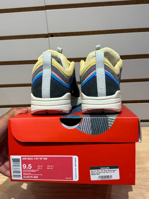 Nike Air Max 1/97 Sean Wotherspoon (Extra Lace Set Only) Sz 9.5